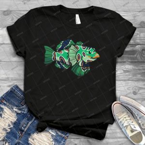 Picturesque Dragonet 78 - Vintage Men's Shirt Tshirt For Women Classic Handmade Shirt Retro Graphic Tee