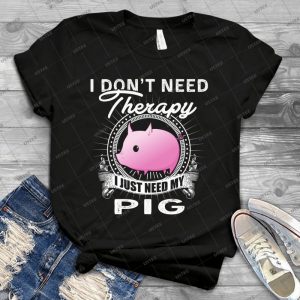 Pig T Shirt - Gift Idea Shirt For Men Tee For Women Classic Retro Vintage Graphic T-Shirt