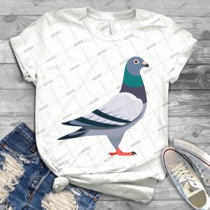 Pigeon T Shirt - Best Unisex Trending Handmade T-shirt Gift Idea For Men T-shirt For Woman