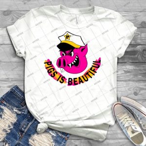 Pigs Is Beautiful 40 - Trending Shirt For Women Vintage Retro Tee For Men Kid's T-Shirt Handmade Shirt