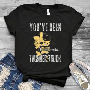 Pikkachu You Have Been Thunder Truck Ac-dc Tee - Funny Ac-dc Album Song Handmade Shirt