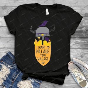 Pillage T Shirt 70 - Vintage Men's Shirt Tshirt For Women Classic Handmade Shirt Retro Graphic Tee