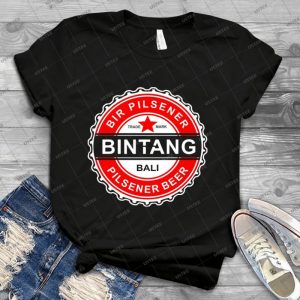 Pilsener Beer Bintang Bali - Best Unisex Trending Handmade T-shirt Gift Idea For Men T-shirt For Woman
