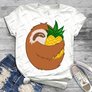 Pineapple Sloth 85 - Best Unisex Trending Handmade T-shirt Gift Idea For Men T-shirt For Woman