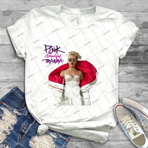 Pink Beautiful Trauma - Best Unisex Trending Handmade T-shirt Gift Idea For Men T-shirt For Woman