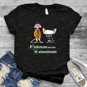 Pinkman And The Heisenbrain Breaking Bad - Gift Idea Shirt For Men Tee For Women Classic Retro Vintage Graphic T-Shirt