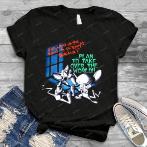 Pinky And Brain Take Over The World 88 - Trending Shirt For Women Vintage Retro Tee For Men Kid's T-Shirt Handmade Shirt