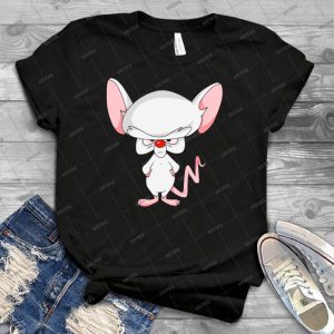 Pinky And The Brain - Brain 74 - Trending Shirt For Women Vintage Retro Tee For Men Kid's T-Shirt Handmade Shirt
