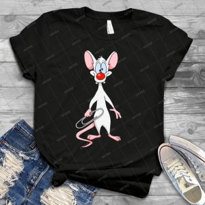 Pinky And The Brain - Pinky 12 - Vintage Men's Shirt Tshirt For Women Classic Handmade Shirt Retro Graphic Tee