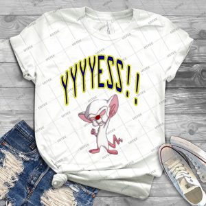 Pinky And The Brain - Yes 20 - Trending Shirt For Women Vintage Retro Tee For Men Kid's T-Shirt Handmade Shirt