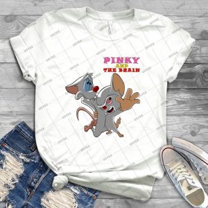 Pinky And The Brain Cartoon 91 - Trending Shirt For Women Vintage Retro Tee For Men Kid's T-Shirt Handmade Shirt