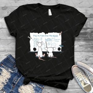 Pinky Et Le Cerveau 51 - Trending Shirt For Women Vintage Retro Tee For Men Kid's T-Shirt Handmade Shirt