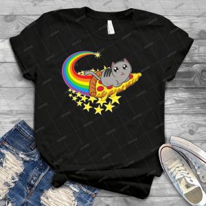 Pizza Cat 39 - Best Unisex Trending Handmade T-shirt Gift Idea For Men T-shirt For Woman