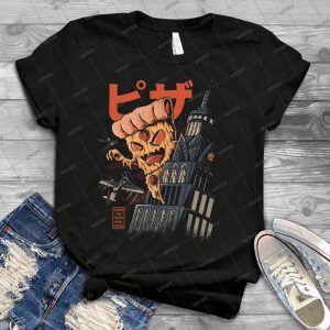 Pizza Kong 62 - Vintage Men's Shirt Tshirt For Women Classic Handmade Shirt Retro Graphic Tee
