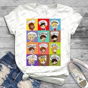 Pjo Headshots 77 - Trending Shirt For Women Vintage Retro Tee For Men Kid's T-Shirt Handmade Shirt
