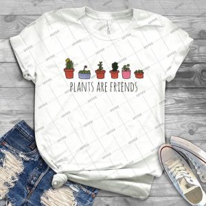 Plants Are Friends - Gift Idea Shirt For Men Tee For Women Classic Retro Vintage Graphic T-Shirt