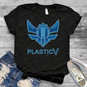 Plastic V Text-Rank League Of Legends - Best Unisex Trending Handmade T-shirt Gift Idea For Men T-shirt For Woman