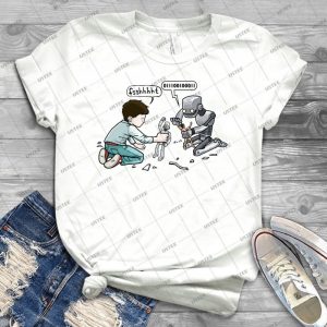 Playtime 89 - Vintage Men's Shirt Tshirt For Women Classic Handmade Shirt Retro Graphic Tee