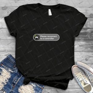 Please Reconnect To Controller - Gift Idea Shirt For Men Tee For Women Classic Retro Vintage Graphic T-Shirt