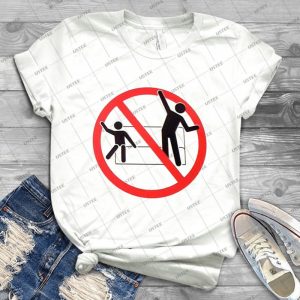 Please, Control Your Children - Vintage Men's Shirt Tshirt For Women Classic Handmade Shirt Retro Graphic Tee