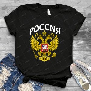 Poccnr Cccp Russia 29 - Vintage Men's Shirt Tshirt For Women Classic Handmade Shirt Retro Graphic Tee
