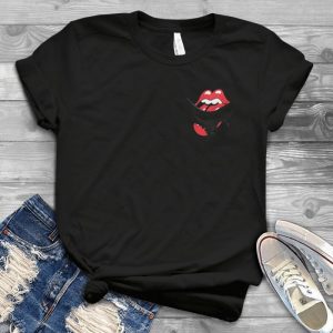 Pocket Rolling Stones Logo Tshirt - Cute Logo Of Rolling Stones Us Concert 2020 Handmade Shirt