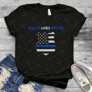 Police Lives Matter 71 - Gift Idea Shirt For Men Tee For Women Classic Retro Vintage Graphic T-Shirt
