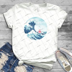 Ponyo And The Great Wawe - Best Version - 22 - Trending Shirt For Women Vintage Retro Tee For Men Kid's T-Shirt Handmade Shirt