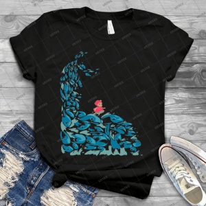Ponyo On The T-Shirt - Best Unisex Trending Handmade T-shirt Gift Idea For Men T-shirt For Woman