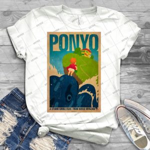 Ponyo T Shirt 39 - Trending Shirt For Women Vintage Retro Tee For Men Kid's T-Shirt Handmade Shirt