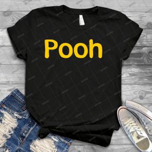 Pooh T Shirt - Best Unisex Trending Handmade T-shirt Gift Idea For Men T-shirt For Woman