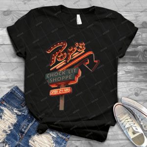Pop S Chock Lit Shoppe Riverdale - Vintage Men's Shirt Tshirt For Women Classic Handmade Shirt Retro Graphic Tee