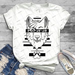 Popufur -Grey- - Best Unisex Trending Handmade T-shirt Gift Idea For Men T-shirt For Woman