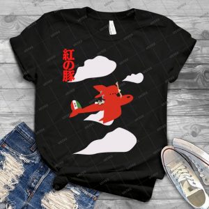 Porco Rosso 75 - Trending Shirt For Women Vintage Retro Tee For Men Kid's T-Shirt Handmade Shirt