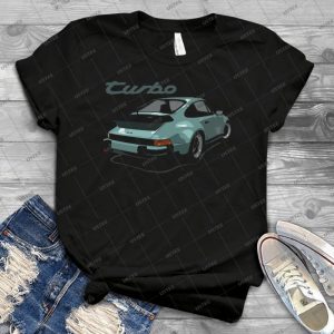 Porsche, 911, Turbo - Gift Idea Shirt For Men Tee For Women Classic Retro Vintage Graphic T-Shirt