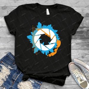 Portal-Abstract Aperture Logo - Best Unisex Trending Handmade T-shirt Gift Idea For Men T-shirt For Woman