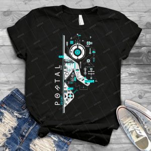 Portal 2 Art - Best Unisex Trending Handmade T-shirt Gift Idea For Men T-shirt For Woman