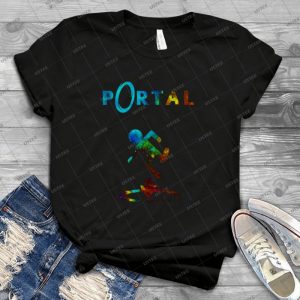 Portal Minimalist Nebula Design - Best Unisex Trending Handmade T-shirt Gift Idea For Men T-shirt For Woman