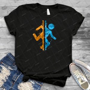 Portal Splatter - Best Unisex Trending Handmade T-shirt Gift Idea For Men T-shirt For Woman