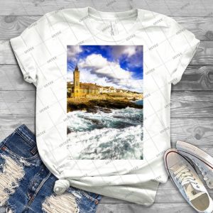 Porthleven 46 - Trending Shirt For Women Vintage Retro Tee For Men Kid's T-Shirt Handmade Shirt