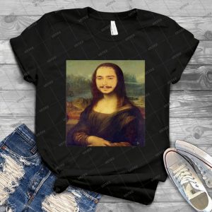 Post Malonalisa 75 - Vintage Men's Shirt Tshirt For Women Classic Handmade Shirt Retro Graphic Tee