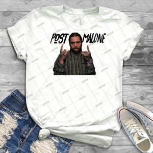 Post Malone - Vintage Men's Shirt Tshirt For Women Classic Handmade Shirt Retro Graphic Tee