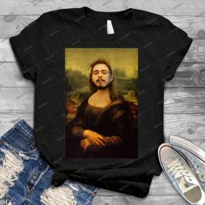 Post Monalone - Vintage Men's Shirt Tshirt For Women Classic Handmade Shirt Retro Graphic Tee