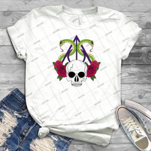 Potter Deathly Hallows - Gift Idea Shirt For Men Tee For Women Classic Retro Vintage Graphic T-Shirt