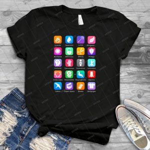 Potter Spell Icons 50 - Gift Idea Shirt For Men Tee For Women Classic Retro Vintage Graphic T-Shirt