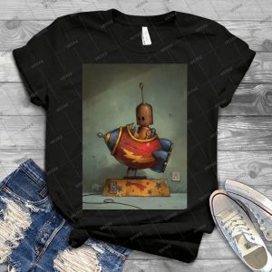 Pour Aller Hardiment 98 - Vintage Men's Shirt Tshirt For Women Classic Handmade Shirt Retro Graphic Tee