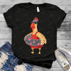 Poussin Sportif 83 - Vintage Men's Shirt Tshirt For Women Classic Handmade Shirt Retro Graphic Tee