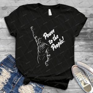 Power To Wakanda - Gift Idea Shirt For Men Tee For Women Classic Retro Vintage Graphic T-Shirt