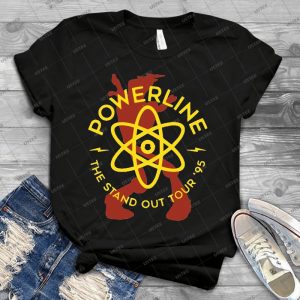 Powerline - Best Unisex Trending Handmade T-shirt Gift Idea For Men T-shirt For Woman