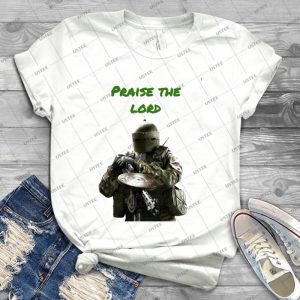 Praise Lord Tachanka - Vintage Men's Shirt Tshirt For Women Classic Handmade Shirt Retro Graphic Tee